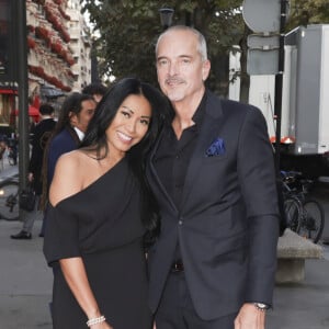 Anggun et son mari Christian Kretschmar-Anggun arrivant au "Concerto pour la Paix" organisé par Omar Harfouch au Théâtre des Champs Élysées à Paris, France, le 18 Septembre 2024. © Perusseau / Tribeca / Bestimage 