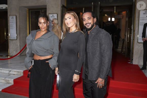 Amel Bent, Vitaa, Slimane arrivant au "Concerto pour la Paix" organisé par Omar Harfouch au Théâtre des Champs Élysées à Paris, France, le 18 Septembre 2024. © Perusseau / Tribeca / Bestimage 