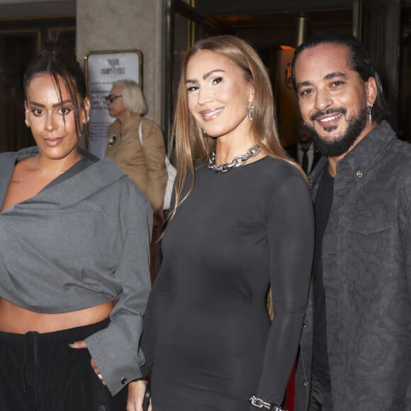 Amel Bent, Vitaa, Slimane arrivant au "Concerto pour la Paix" organisé par Omar Harfouch au Théâtre des Champs Élysées à Paris, France, le 18 Septembre 2024. © Perusseau / Tribeca / Bestimage 