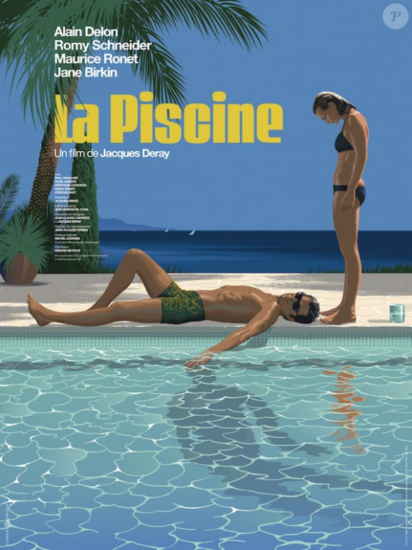 Affiche du film "La Piscine"