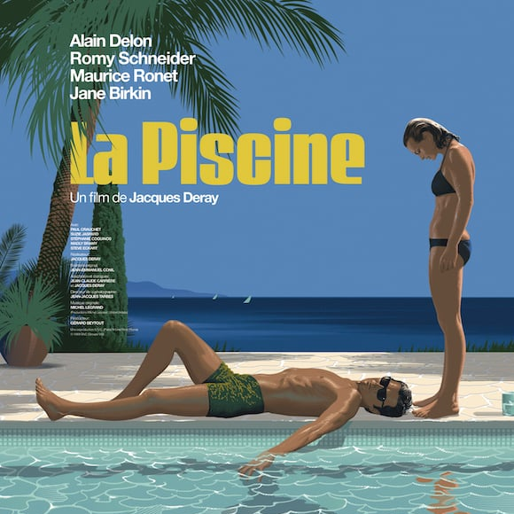 Affiche du film "La Piscine"