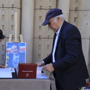 guest - Obsèques du journaliste sportif, Didier Roustan, décédé le 11 septembre à l'âge de 66 ans en l'église Notre-Dame-des-Pins, à Cannes le 20 septembre 2024. © Franz Chavaroche/Bestimage