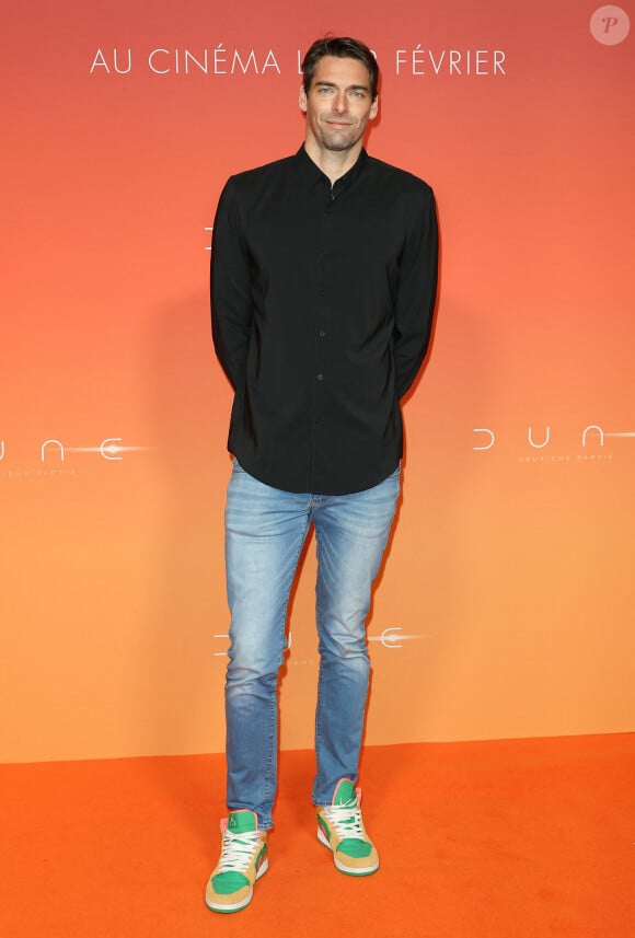 Camille Lacourt - Première du film "Dune 2" au Grand Rex à Paris le 12 fevrier 2024. © Coadic Guirec-Olivier Borde/Bestimage