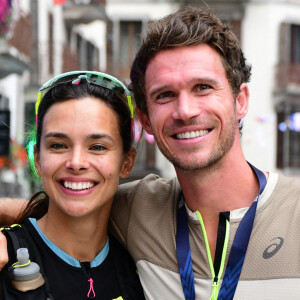 Marine Lorphelin semble comblée d'amour avec son partenaire de vie Stanislas Gruau...
Marine Lorphelin (Miss France 2013) participe et finit la course MCC, 40 kms et 2300m de dénivelé positif, en marge de l'Ultra Trail du Mont Blanc (UTMB) à Chamonix. Son compagnon Stanislas Gruau l'a soutenu sur tout le parcours © Romain Doucelin / Bestimage 