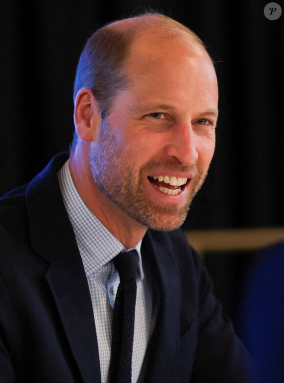 Le Prince William, prince de Galles, visite Homewards Aberdeen, à Aberdeen, Écosse le 19 septembre 2024. © Russell Cheyne/WPA-Pool/Julien Burton via Bestimage 