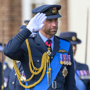 Le prince William, prince de Galles, assiste au défilé du souverain au nom de sa majesté le roi d'Angleterre au Royal Air Force College de Cranwell, Royaume Uni, le 12 septembre 2024. © Cover Images via ZUMA Press/Bestimage 