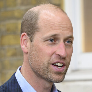 Le prince William, prince de Galles, visite la galerie Saatchi sur King's Road dans le quartier de Chelsea, à Londres, Royaume Uni, le 5 septembre 2024, pour découvrir " Homelessness: Reframed ", une exposition révolutionnaire qui donne vie aux complexités du sans-abrisme. © Cover Images via ZUMA Press/Bestimage