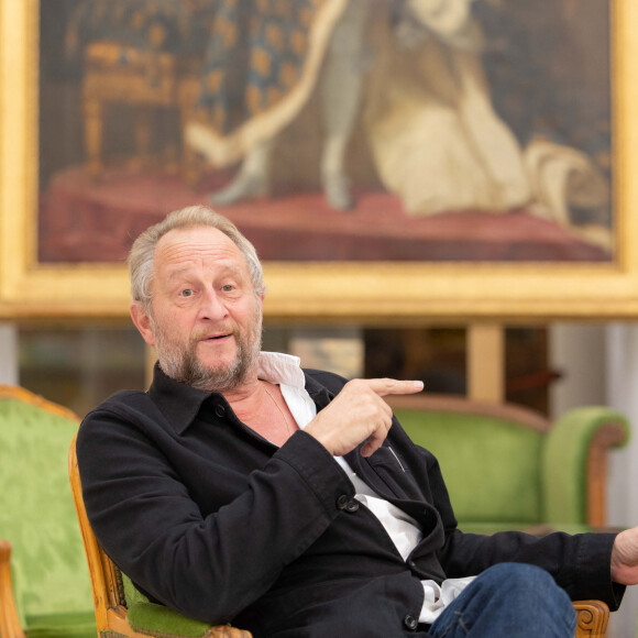 Benoit Poelvoorde - Rendez-vous avec les acteurs du film "Couleurs de l'incendie" à l'hôtel Negresco à Nice pour la 4ème édition du festival Cinéroman le 5 octobre 2022. © Olivier Huitel / Bestimage