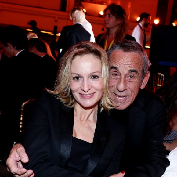 Audrey Crespo-Mara et Thierry Ardisson - Soirée de gala "Heroes for Imagine" qui a permis de récolter dix millions d'euros au profit de la recherche contre les maladies génétiques à Paris le 23 septembre 2024. © Dominique Jacovides / Bestimage 