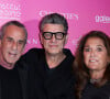 Le Gala "Heroes for Imagine" était organisé lundi 23 septembre à Paris en présence de nombreuses personnalités comme Thierry Ardisson, Marc Lavoine, Fati Rosenberg...
Thierry Ardisson, Marc Lavoine et Fati Rosenberg lors de la soirée de gala "Heroes for Imagine" qui a permis de récolter dix millions d'euros au profit de la recherche contre les maladies génétiques à Paris le 23 septembre 2024. © Dominique Jacovides / Bestimage 