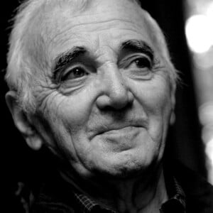 Festival de littérature "La forêt des livres" : Charles Aznavour le 31 août 2008.