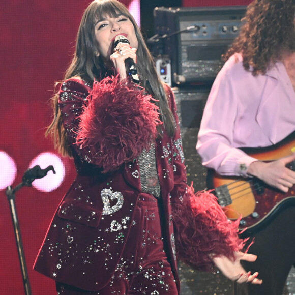 Clara Luciani lors de la 38ème cérémonie des Victoires de la musique à la Seine musicale de Boulogne-Billancourt, France, le 10 février 2023. © Coadic Guirec/Bestimage 