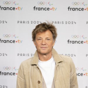 "Une nouvelle aventure s'est ouverte pour moi, avec la naissance de Native Production"
Laurent Delahousse lors de la présentation des journalistes et chroniqueurs de France Télévisions pour les Jeux Olympiques 2024 au musée de l'Homme à Paris, le 11 juin 2024. © Pierre Perusseau / Bestimage 