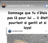 Face à la publication de Paul, elle a écrit en story : "Dommage que tu n'étais pas là pour lui...".
Luana Belmondo confie son ressentiment à l'égard de son futur ex-mari suite à la mort de son chien Maxou.