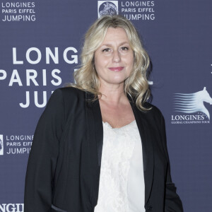 Et d'ajouter : "Il était pourtant si gentil et si loyal".
Exclusif - Luana Belmondo - Soirée au profit de l'Association "La Bonne étoile" de Laeticia Hallyday lors du 3ème Longines Paris Eiffel Jumping à la plaine de Jeux de Bagatelle à Paris dans le Pavillon Eiffel du Longines Paris Eiffel Jumping décoré par Luxury Living. © Olivier Borde / Veeren / Bestimage