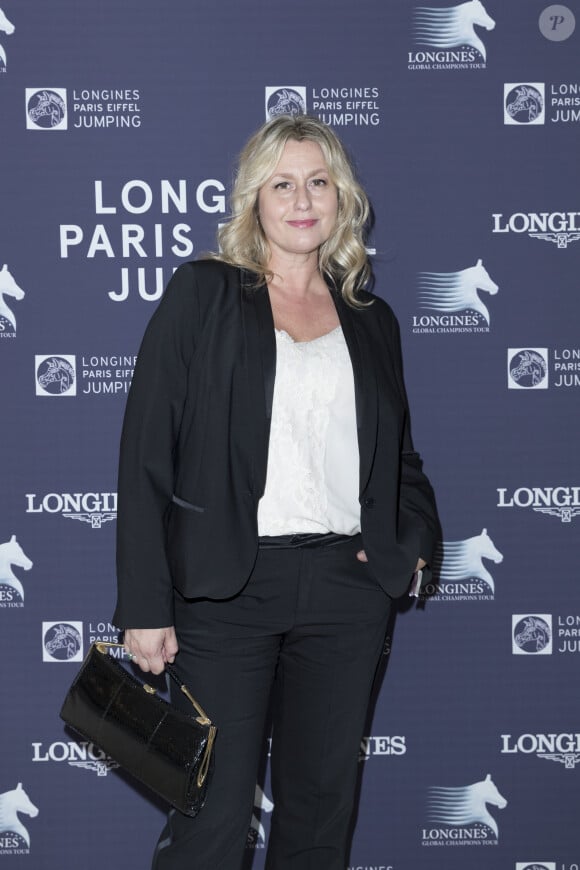 Et d'ajouter : "Il était pourtant si gentil et si loyal".
Exclusif - Luana Belmondo - Soirée au profit de l'Association "La Bonne étoile" de Laeticia Hallyday lors du 3ème Longines Paris Eiffel Jumping à la plaine de Jeux de Bagatelle à Paris dans le Pavillon Eiffel du Longines Paris Eiffel Jumping décoré par Luxury Living. © Olivier Borde / Veeren / Bestimage