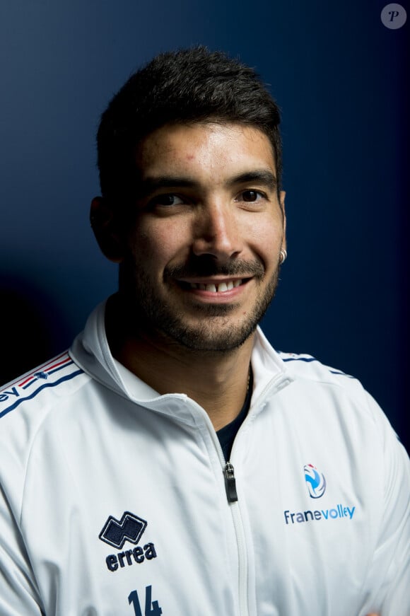 Nicolas Le Goff (Fra) - Journée Média de l'équipe de France de volley-ball. Paris le 5 septembre 2019. ©JB Autissier / Panoramic / Bestimage