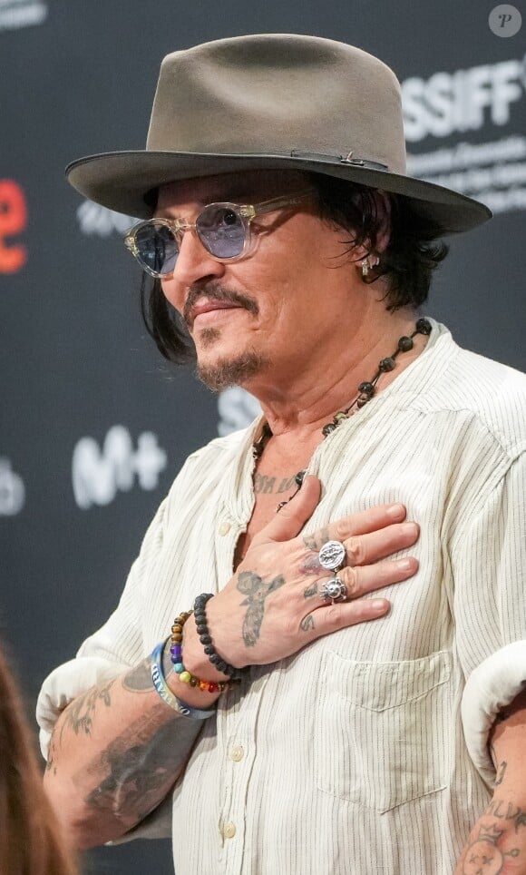 Sans parler de l'accueil très mitigée de son oeuvre aux Etats-Unis
Johnny Depp au festival de San Sebastian en septembre 2024 © Europa Press / Bestimage