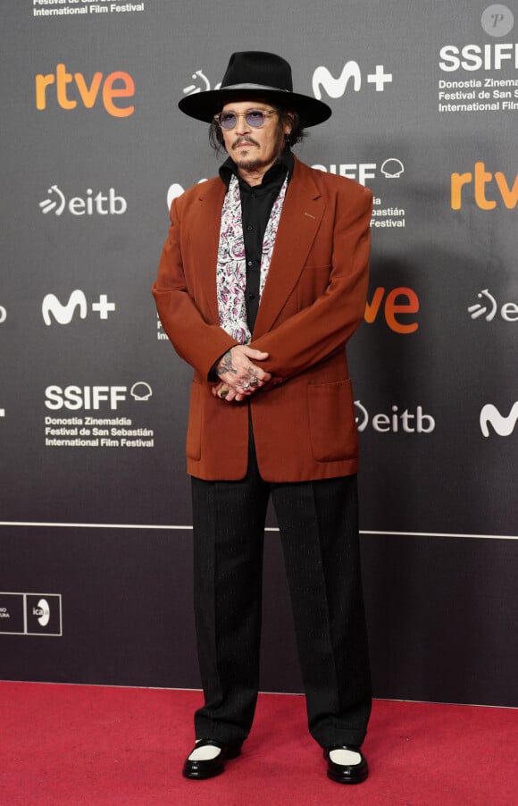 Johnny Depp 'Modi, Three Days on the Wing of Madness' premiere during 72nd SSIFF. San Sebastian - September 24, 2024