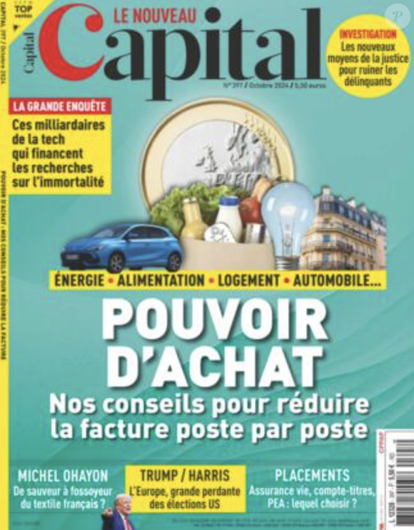 "Capital" en kiosque le 29 septembre 2024