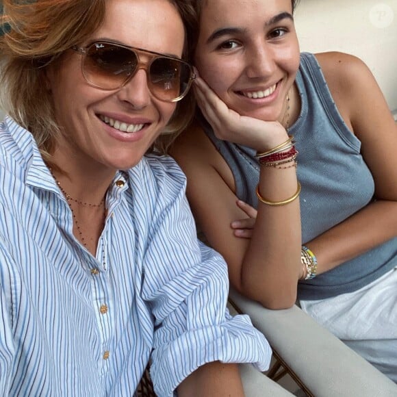 Marie du Sordet avec sa fille Marthe, sur Instagram, juin 2023