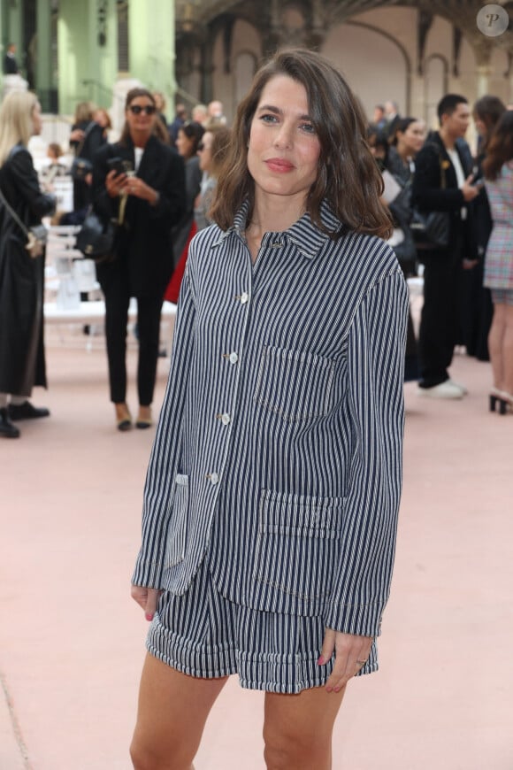 Charlotte Casiraghi lors du défilé Chanel le 1er octobre 2024 à Paris
Photo by Jerome Dominé/ABACAPRESS.COM