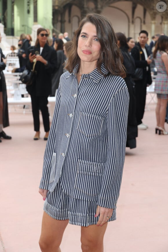 Charlotte Casiraghi lors du défilé Chanel le 1er octobre 2024 à Paris
Photo by Jerome Dominé/ABACAPRESS.COM