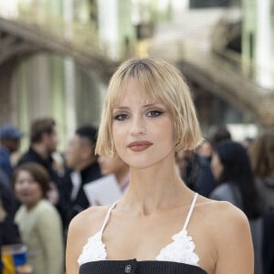 Angèle au Front Row du défilé de mode féminine Chanel printemps-été 2025 lors de la Fashion Week de Paris (PFW), au Grand Palais, à Paris, France, le 1er october 2024. © Olivier Borde/Bestimage