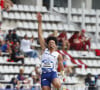 Arnaud Assoumani est né sans avant-bras gauche et a découvert l'athlétisme après avoir essayé la natation.
Arnaud Assoumani - Championnats du Monde de Para Athlétisme PARIS'23, le 12 juillet 2023. 