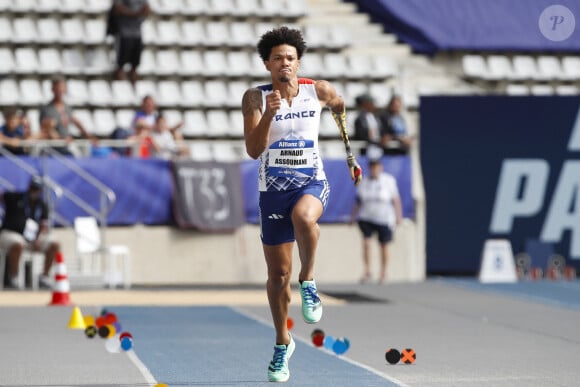 Malheureusement pour lui, les JO de Paris ne se sont pas bien déroulés pour lui puisqu'il a décroché une cinquième place au saut en longueur T47
Arnaud Assoumani - Championnats du Monde de Para Athlétisme PARIS'23, le 12 juillet 2023. 