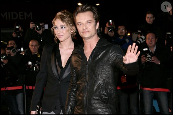 David Hallyday et Laura Smet en 2010 à Cannes.