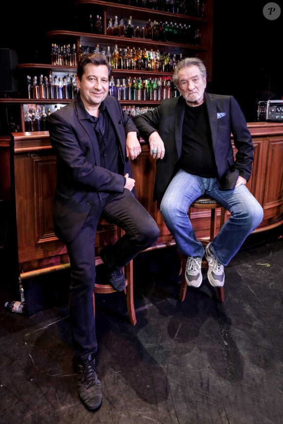 Comme il l'explique pour "Télé Magazine" 
Exclusif - "À crédit et en stéréo", une soirée avec Laurent Gerra et Eddy Mitchell, 9 musiciens (et un barman, l'humoriste Chicandier) pour un spectacle unique de chansons et d'humour, spécialement créé pour être diffusé sur Internet le 27 mai 2021. Au programme : des tubes d'Eddy, bien sûr, et des imitations de son complice. Paris le 24/05/2021 © ANDRED / Bestimage 