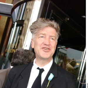 à Cannes à l'hôtel Martinez, David Lynch en 2002