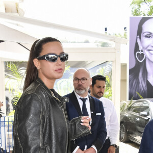 Adèle Exarchopoulos - Les célébrités rentrent et sortent de l'hôtel "Martinez" lors du 77ème Festival International du Film de Cannes, France, le 23 mai 2024. © Max Montingelli/SGP/Bestimage