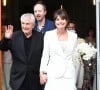 Lorsque son célèbre mari Claude Lelouch nous aura quittés 
Claude Lelouch et Valérie Perrin - Mariage de Claude Lelouch à la mairie du 18ème à Paris. Le 17 juin 2023