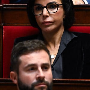 Rachida Dati - Discours de politique générale du Premier ministre, Michel Barnier à l'Assemblée nationale, le 1er octobre. 2024. © Federico Pestellini / Panoramic / Bestimage 