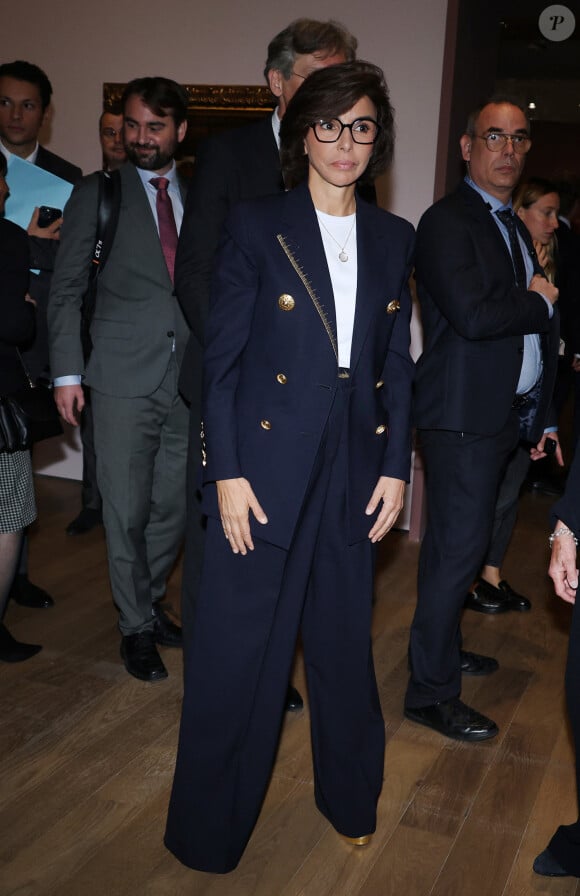 La ministre de la Culture Rachida Dati en visite au Musee d'Orsay pour l'exposition de Harriet Backer à Paris le 23 Septembre 2024© Denis Guignebourg/Bestimage 