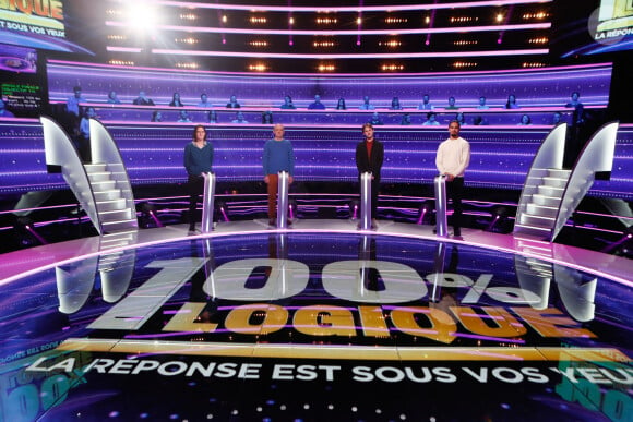 Exclusif - Les finalistes - Enregistrement de l'émission "100% Logique", présentée par C.Féraud et diffusée le 5 octobre sur France 2 © Christophe Clovis / Bestimage 