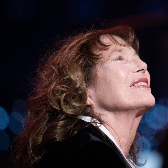 Exclusif - Jane Birkin - Backstage de la 36ème édition des Victoires de la Musique à la Seine Musicale à Boulogne-Billancourt, France, le 12 février 2021. © Cyril Moreau/Bestimage