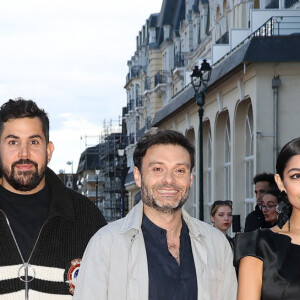 Mentissa, Laëtitia Eïdo, Johann Dionnet, Jury President Samir Guesmi, Jury Membres Kiara Carrière, Fadette Drouard et Artus au tapis rouge du 38ème festival du film de Cabourg, France, le 14 juin 2024. Les Journées romantiques du 38ème Festival du film de Cabourg (Calvados) auront lieu du 12 au 16 juin. © Coadic Guirec/Bestimage