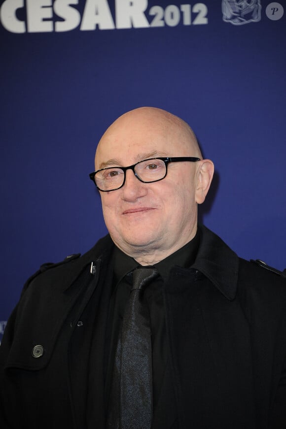 Michel Blanc arrive à la 37e cérémonie des César du cinéma qui se tient au Théâtre du Châtelet à Paris, France, le 24 février 2012. Photo par Nicolas Briquet/ABACAPRESS.COM