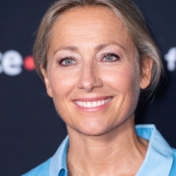 Anne-Sophie Lapix assiste à la Conference de Presse de rentrée de France Televisions à Paris, France le 11 Juillet 2023. Photo by Aurore Marechal/ABACAPRESS.COM