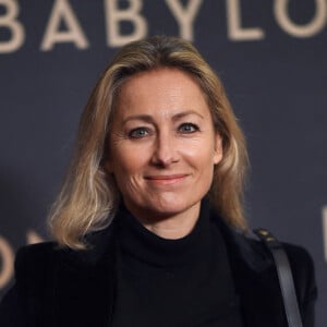 Anne-Sophie Lapix, lors de la première française de Paramount Pictures Babylon au théâtre Le Grand Rex le 14 janvier 2023 à Paris, France. Photo par Franck Castel/ABACAPRESS.COM