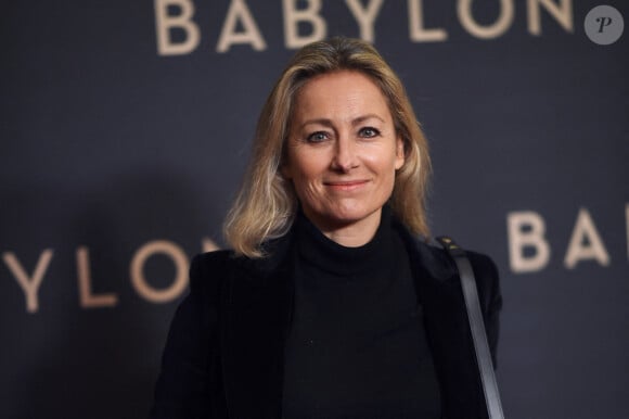 Anne-Sophie Lapix, lors de la première française de Paramount Pictures Babylon au théâtre Le Grand Rex le 14 janvier 2023 à Paris, France. Photo par Franck Castel/ABACAPRESS.COM