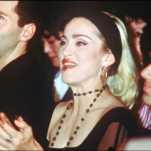 Madonna et son frère Christopher Ciccone à Paris.