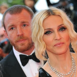 Guy Ritchie et Madonna arrivent au Palais des Festivals à Cannes, dans le sud de la France, le 21 mai 2008, pour la projection de Che de Steven Soderbergh, présenté en compétition au 61e Festival de Cannes. Photo par Hahn-Nebinger-Orban/ABACAPRESS.COM