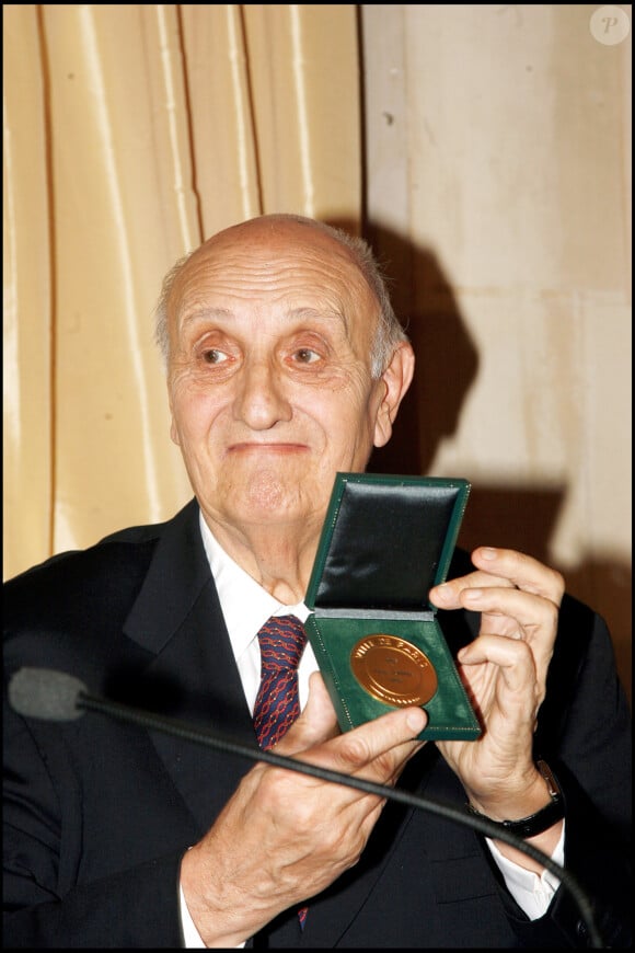 Pierre Tchernia - Remise de la grande médaille de Vermeil de la ville de Paris pour Pierre Tchernia
