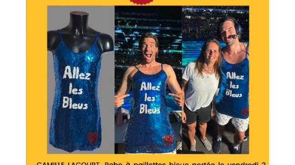 Camille Lacourt met sa fameuse robe à paillettes des JO aux enchères : le prix est à la portée de beaucoup de monde !