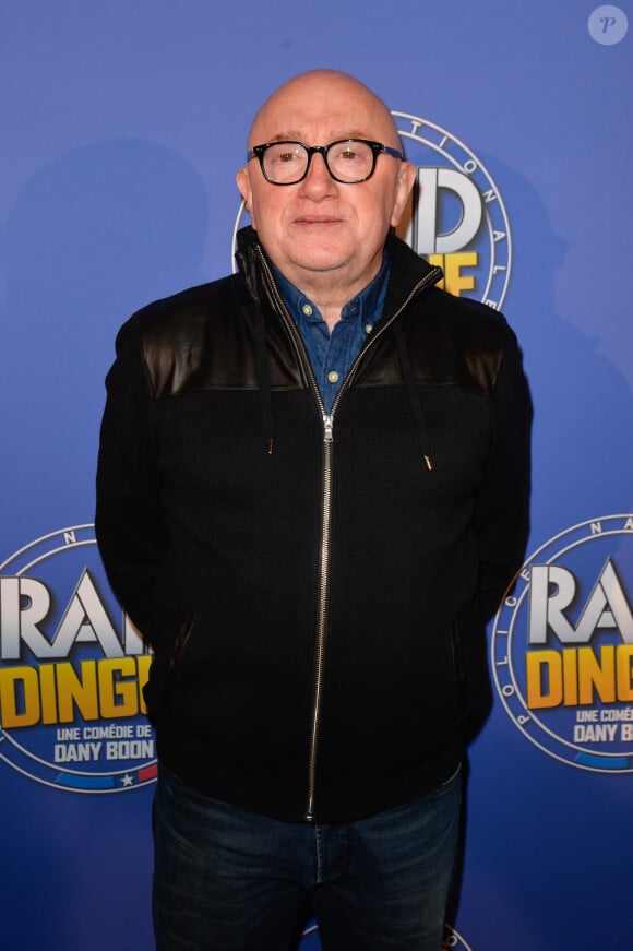 Michel Blanc lors de l'avant-première du film "Raid Dingue" au cinéma Pathé Beaugrenelle à Paris, France, le 24 janvier 2017. © Coadic Guirec/Bestimage 