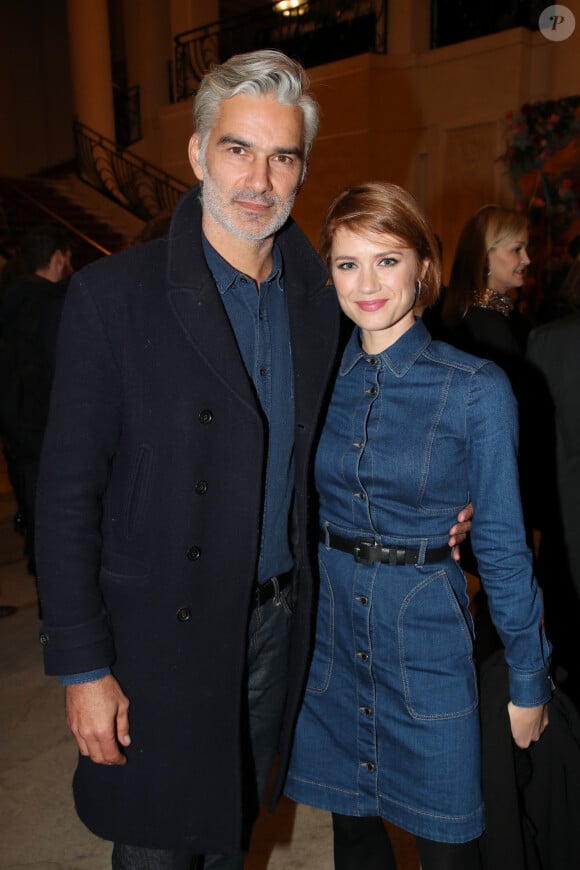 François Vincentelli et sa femme Alice Dufour - 28ème Gala de l'Espoir au profit de la Ligue contre le cancer au théâtre des Champs-Elysées à Paris le 29 Novembre 2022. © Bertrand Rindoff / Bestimage